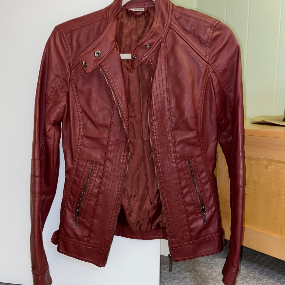 Leather jacket